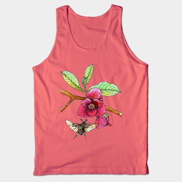 Pawpaw and Bumble Beetle Tank Top by ThisIsNotAnImageOfLoss